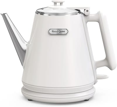 Elektrische Kookketel - Roestvrij Staal 304 - Draadloos en Automatisch Uitschakelen - Dubbele Wanden - Voor Koffie en Thee