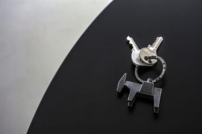 Magis - Ettore Sleutelhanger - zwart