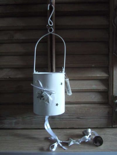 Kersthanger/ windlichtje/ decoratie