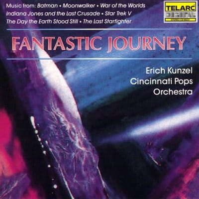 CD ERICH KUNZEL CINCINNATI POPS ORCHE Fantastische Reis CD80231 Telarc Telarc 1990 VS Soundtracks Musicals Gebruikt blue