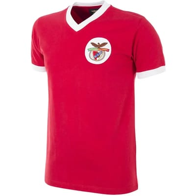 COPA - SL Benfica 1974/75 Retro Voetbalshirt - Heren - Rood - S