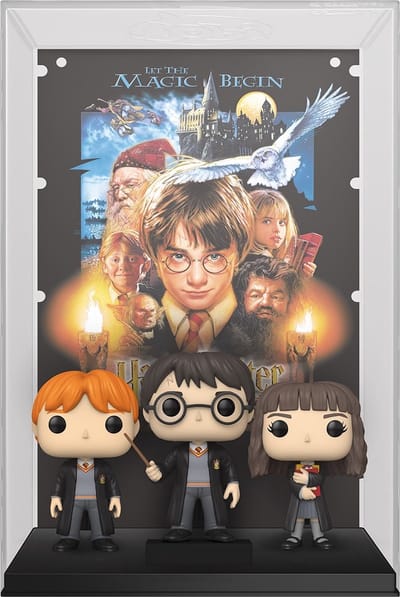 Pop Movie Posters: Harry Potter & the Sorcerer's Stone - Harry Potter, Ron & Hermione Funko Pop #14