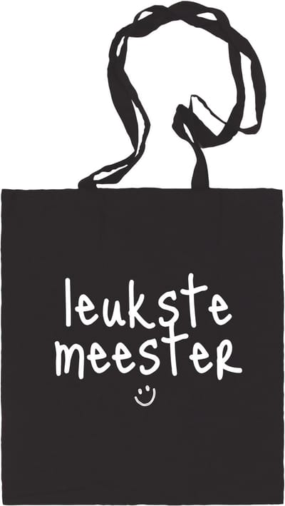 Katoenen tas | Toffe meester | winkeltjevananne.nl