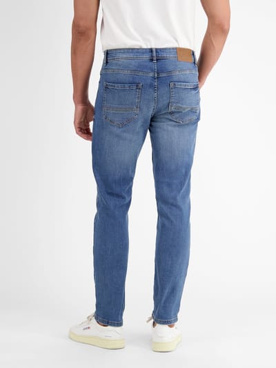 LERROS Baxter Relaxed Fit Jeans – Comfortabele stretch 5-pocket denim , Maat: W38_L34 , Kleur: SPACE BLUE MELANGE , 99% katoen, 1% elastaan