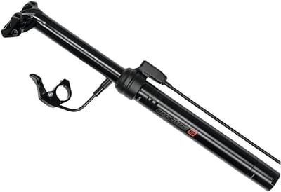 Zadelpen - Fietszadel Ondersteuning - Comfortabel Fietsen - In Hoogte Verstelbaar - 40 cm Lengte - Zwart
