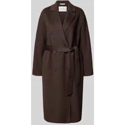 Relaxed fit lange jas van wolmix