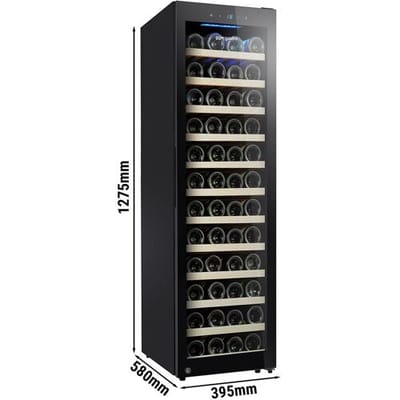 GGM Gastro Weinkühlschrank - 1 Klimazone - 160 Liter - max. 58 Flaschen