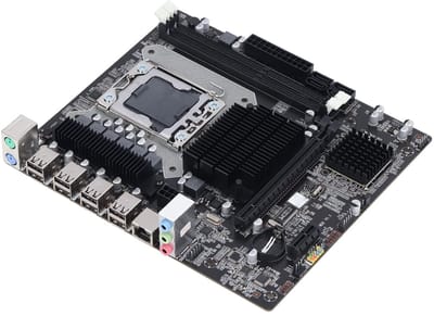 Allecto - X58 Moederbord - Gaming Moederbord - Ondersteuning voor ECC-geheugen - 2×DDR3 - USB2.0 SATA-poort - Betrouwbaar voor gamers