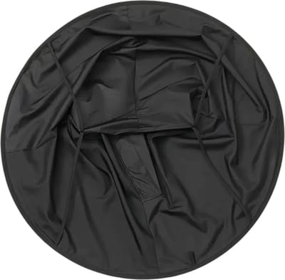 Livano Baardschort - Beard Bib - Scheerschort - Baard Cape - Kappersmantel - Kapmantel - Zwart
