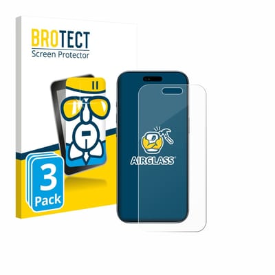 Screenprotector 3 Stuks voor Apple iPhone Air Beschermglas transparant