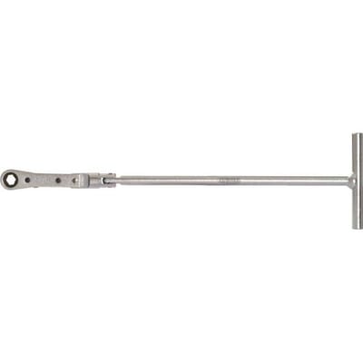 KS Tools 500.7340 Gloeikaarsen-T-handgreep-ringratel, 8 mm