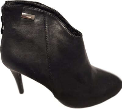 LUCKYSHOES-ENKELLAARSJE-NAALDHAK 9CM-SCHULPRANDJE-RITS IN ACHTERKANT-41