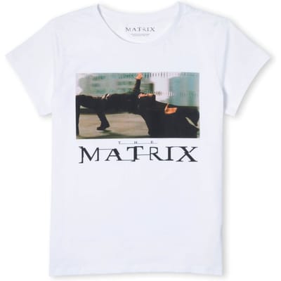 The Matrix Women's T-Shirt - Wit - XS