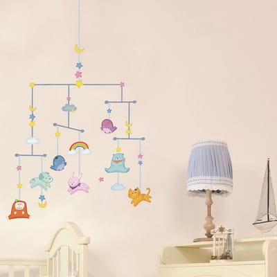 Muurstickers voor babybedjes - Decoratieve stickers
