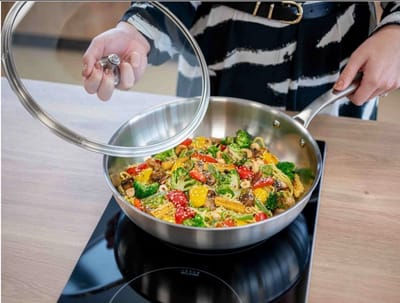 Remoska RVS Wokpan 28 cm Proxima