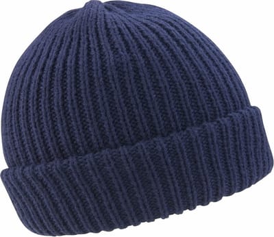 Dikke winter muts unisex navy