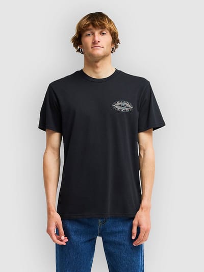 Billabong Diamond Vision T-shirt Met Korte Mouwen Zwart S Man