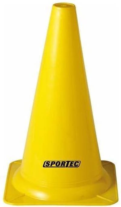Sportec Afbakenkegel 20cm Hoog Geel