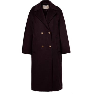 Beaumont Mariah Long Coat Jassen Dames - Winterjas - Bruin - Maat 36