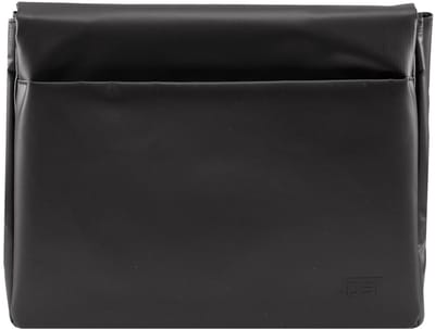 JOST schoudertas business tas met laptopvak Tolja Messenger Bag Black zwart