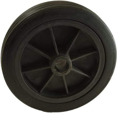 Reservewiel Ondersteuningswiel - Onderdeel Aanhanger - Aanhanger Stabiliseren - Stevige Constructie - 160mm Velg - Zwart