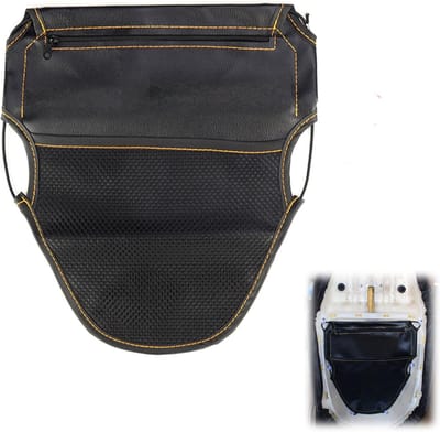 Universele Motorfiets Zadel Tas - Motorfiets Zadel Tas Organiser - Scooter Opslag Tas - PU Lederen Motor Tas