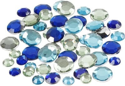 CC Strasstenen Rond Blauwe Harmonie 6-12 mm 360 stuks