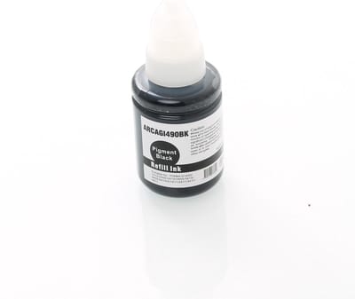 ABC huismerk navulflesje inkt geschikt voor Canon GI-490 zwart Pixma G1400 G1411 G2200 G2400 G2411 G3200 G3400 G3411