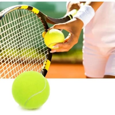 Basisoefen Tennis 64cm Stretch Trainings Tennis Wedstrijdtraining Hoge Flexibiliteit en Veerkracht Vezel Tennis yellow