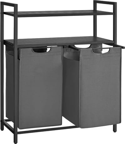 MIRA Home - Wasmand - Wassorteerder - Laundry Basket - 2x46 Liter - 73x33x92