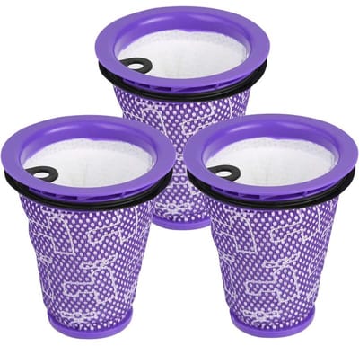 Een 3-delige set voor geschikt voor Dyson Big Ball stofzuigers CY18, CY22, CY23, CY24, CY25, CY26, CY27, CY28, DY75, DY77 en DY78, inclusief een voorfilter, onderdeelnummer 967371-01.