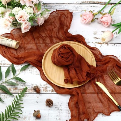JGS ® Set van 30 Handgeverfde Zachte Katoenen Servetten in Vintage Boho Stijl voor Feestelijke Gelegenheden
