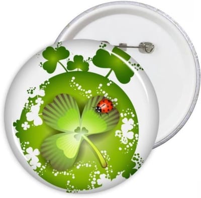 Ronde Pins Badge - Kleding Decoratie - Persoonlijke Stijl - Kras- en UV-bestendig - 5 Stuks M - Multicolor