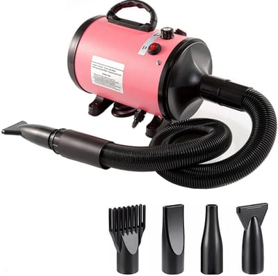 VELTRR® Hondenfohn - Waterblazer voor Honden - 400W - Roze