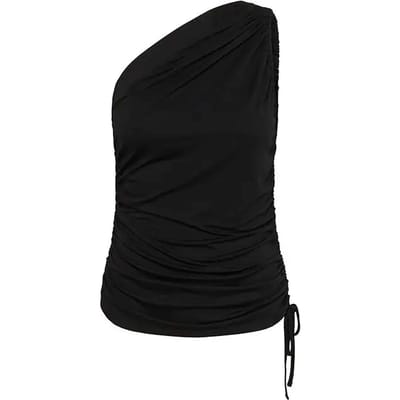 Asymmetrische tanktop voor dames Soaked in Luxury Hanadi