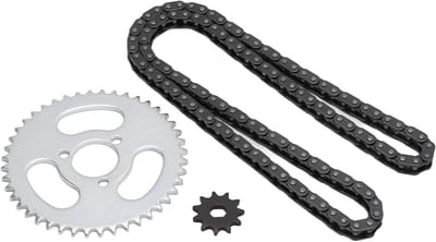Stalen Ketting Tandwiel Set met T8F 11T Voorketting en 44T Achtertandwiel voor Gemodificeerde Karts, ATV's en Mini Motorfietsen
