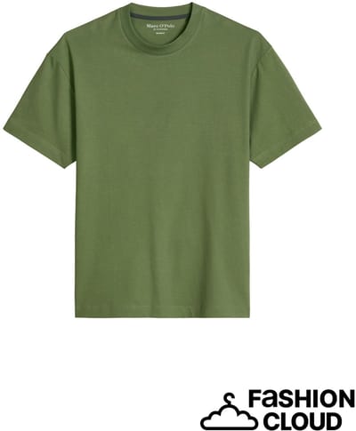 marc o'polo - Heren t-shirt - Maat S - Mannen - Groen - katoen