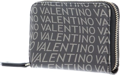 VALENTINO Portemonnee Samosa Coin Purse Nero / Grigio Zwart