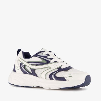 Blue Box jongens dad sneakers wit blauw - Maat 30