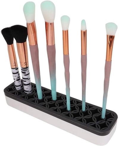 Cosmetica Organizer - Borstelhouder - Make-up Opslag - Draagbaar Ontwerp - 26+72 Gaten