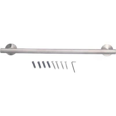 Porte-serviettes mural multifonction en acier inoxydable 304 pour salle de bain, cuisine, buanderie gray