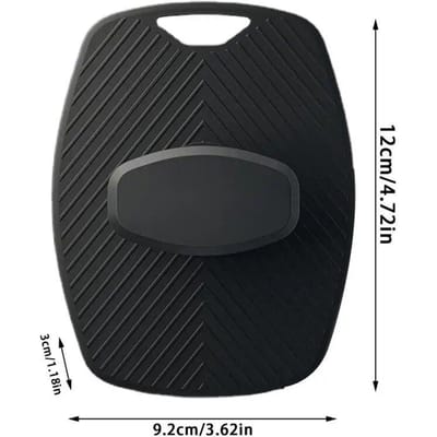 Siliconen Massage Badborstel Duurzame Douche Exfoliërende Bad Massager Borstel Body Skin Cleaner Badkamer Accessoires zwart