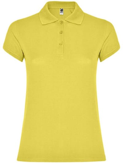 Roly - Star Dames Polo - Amarillo Maiz 163 maat S
