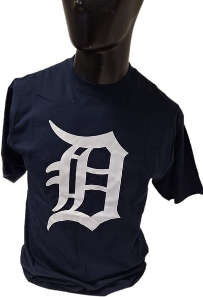DETROIT TIGERS - T-SHIRT-NAVY-S