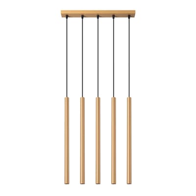 Sollux Lighting Hanglamp Pastelo - G9 - gouden - staal - 110x45x5cm