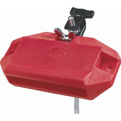 Latin Percussion LP1207 Jam Block Low Pitch Red monteerbare block