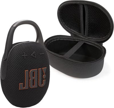 Draagbare Bluetooth Speaker - Draadloze Speaker Muziek - Muziek Luisteren Buiten - Geïntegreerde Karabijnhaak - 12 Uur Speeltijd - Zwart