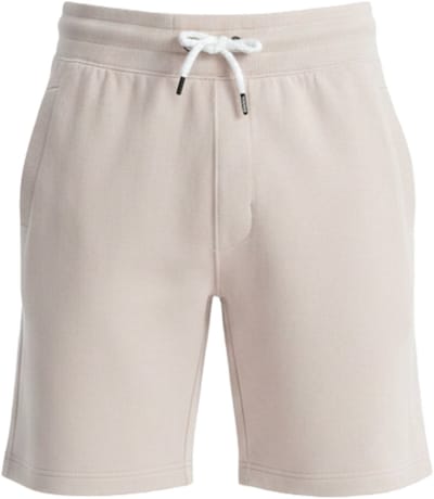 OMBRE Korte Broek - Regular Fit - Katoen - Effen Lichtgrijs XL