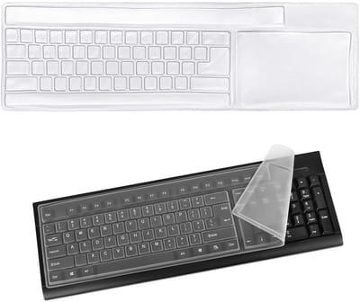 Dailygoods- Toetsenbordafdekking Waterdicht - Toetsenbordbeschermer - Siliconen Bescherming - Antislip - Ultradun - Perfecte Pasvorm