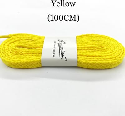 2 Paar mooie Schoenveters - 100 cm - Geel/Groen - Veter - Lace - Strikken - Kleur